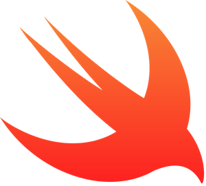 swift language minimalist logo