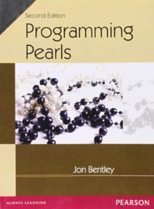 Programming Pearls cover