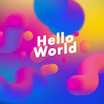 Hello World podcast logo